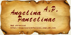 Angelina Pantelinac vizit kartica